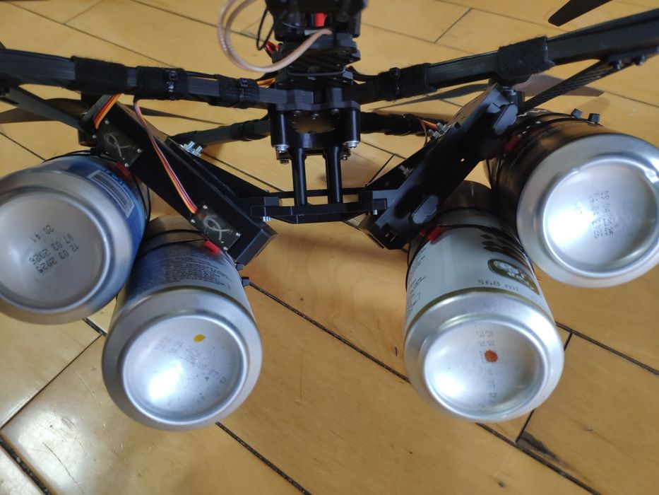 Цифровий дрон 10" FPV зі скидом  4 місць  ввнтажу