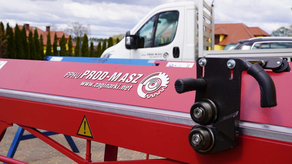 Zaginarka do blachy giętarka PRODMASZ kantmaszyna RED 2200