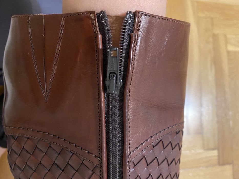 Buty sezonowe, naturalna skóra
