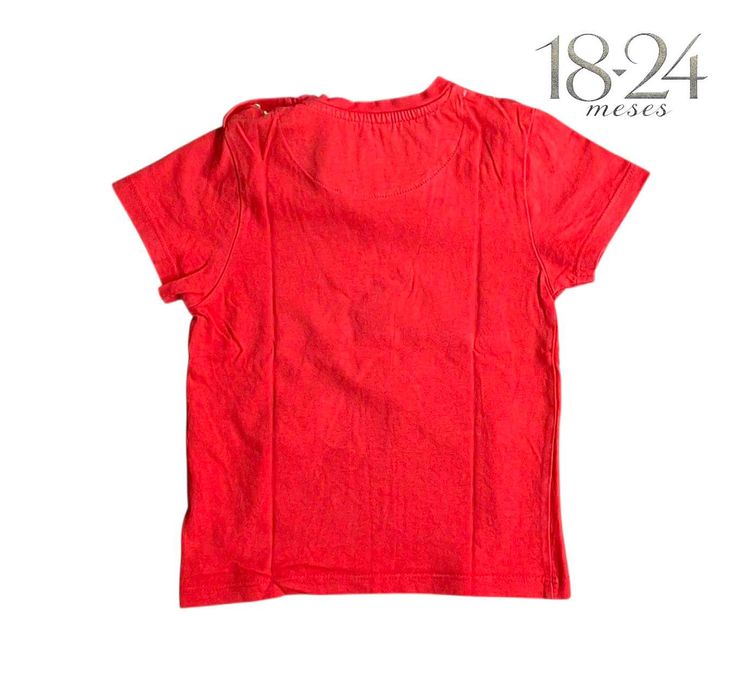T-shirt Vermelha Zippy 18-24 meses