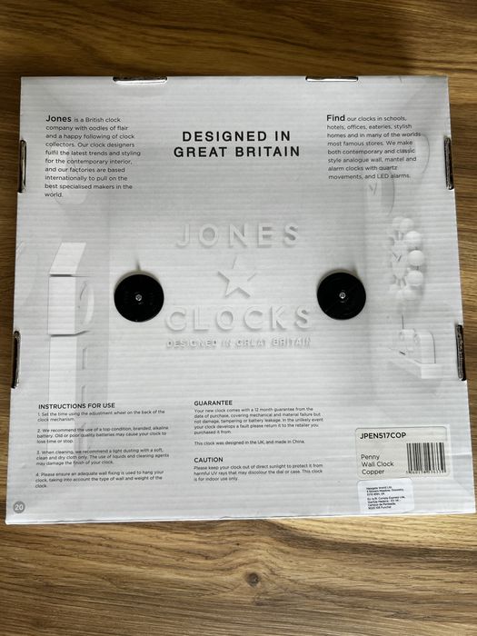 Zegar Jones Clocks