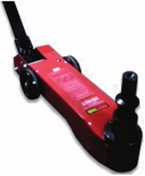 Macaco óleo pneumático KROFTOOLS 20/40 TON e elevação até 310 mm. AP28