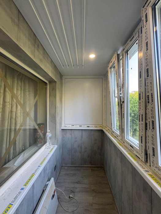 Внутрішня / Зовнішня обшивка балкона Київ Дарницький р-н ЛОЯЛЬНІ ЦІНИ