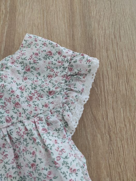 Bluzka tunika Newbie i spodenki H&m nowe 110 rozmiar