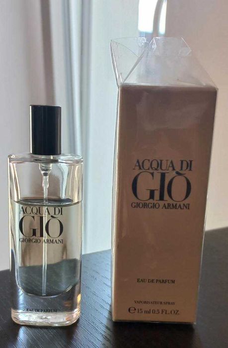 Oryginalna woda perfumowana Giorgio Armani Acqua Di Gio EDP 10ml z 15ml mocna rarytas