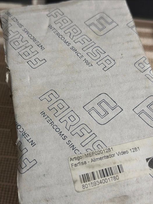 Fonte de alimentação farfisa