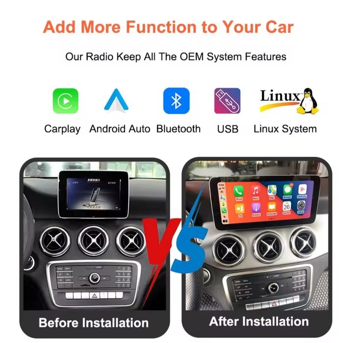 Display / Ecrã 10,25"  Multimédia Mercedes