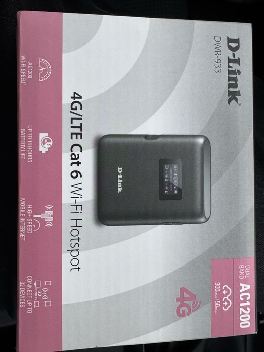 Modem Router mobilny  Dlink DWR-933 4G LTE hotspot wifi