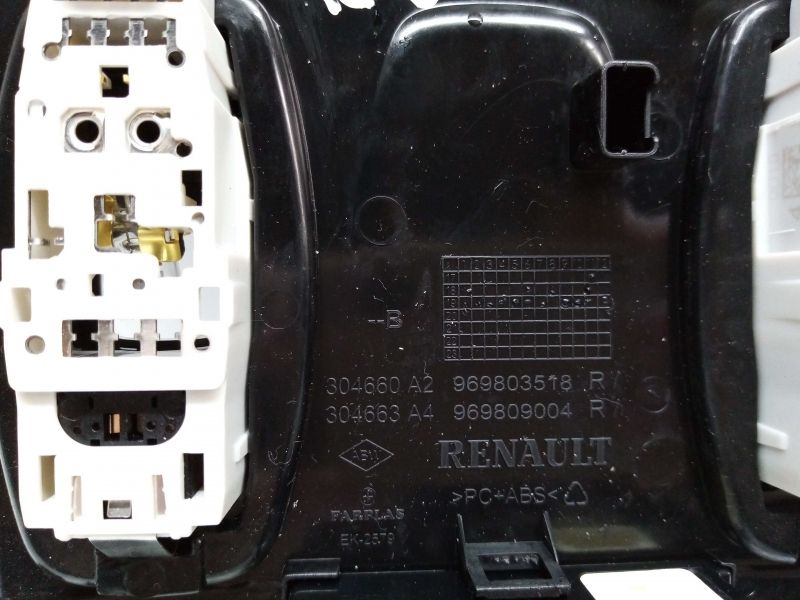 Plafonier frente RENAULT Captur II