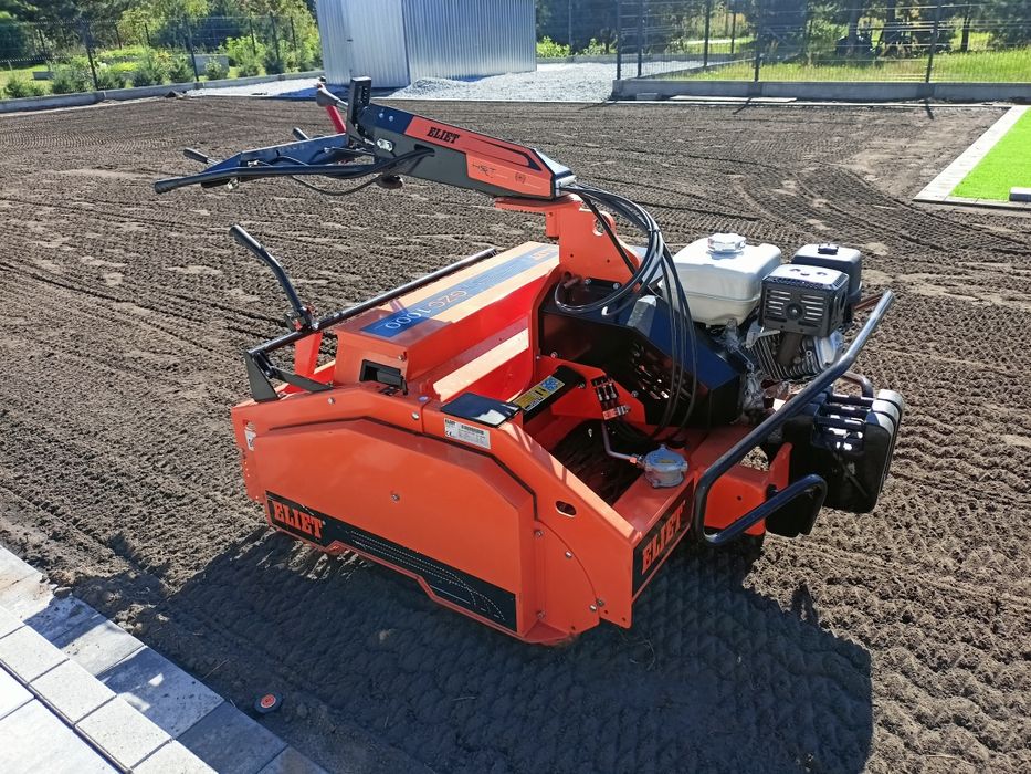 Maszynowe sianie trawy, zakładanie trawników z rolki Eliet GZC1000