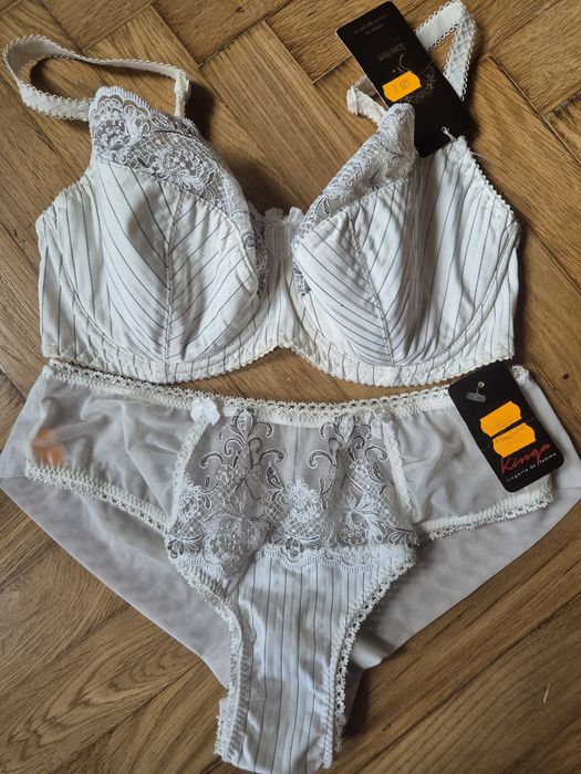 Komplet bielizny stanik 70F & figi M nowy z metkami