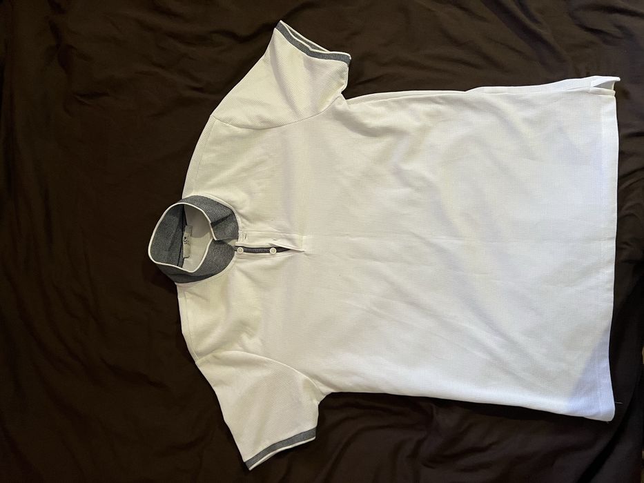 Футболка біла чоловіча класична у відмінному стані розмір L