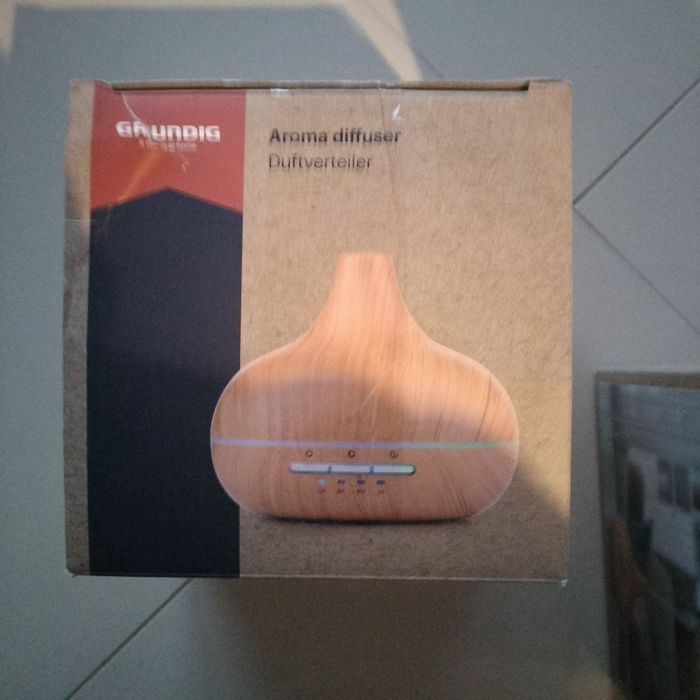 GRUNDIG Elektryczny drewniany dyfuzor zapachowy z oświetleniem LED | 5
