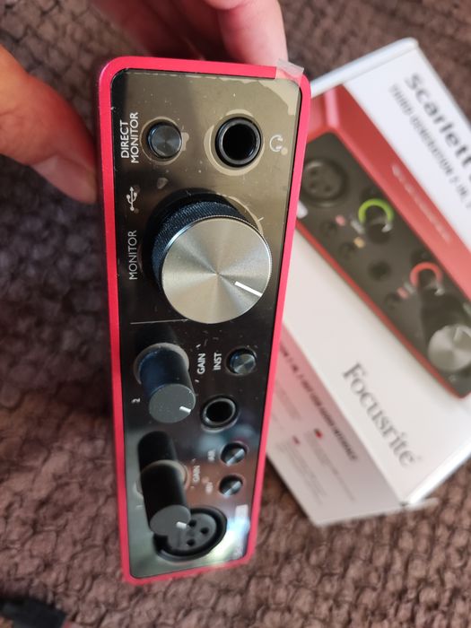 Focusrite Scarlett Solo - stan jak nowy