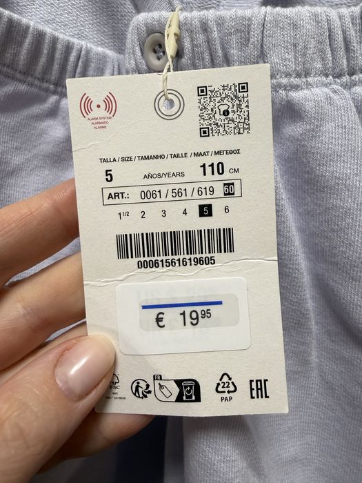 Комбінезон штани бавовняний від zara 110/116 розмір