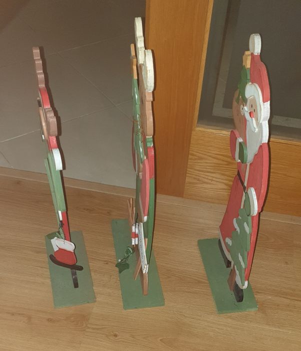 Bonecos de natal vintage