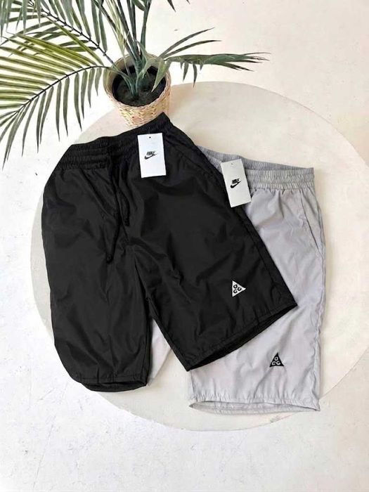 Черные / Серые —  Мужские Шорты Nike Acg — Спортивні Шорти Найк Асг