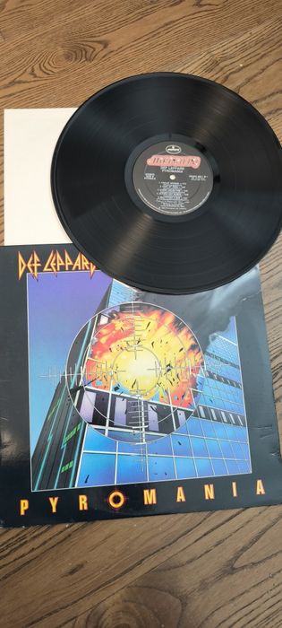 Виниловая пластинка Def Leppard-Pyromania 1983,