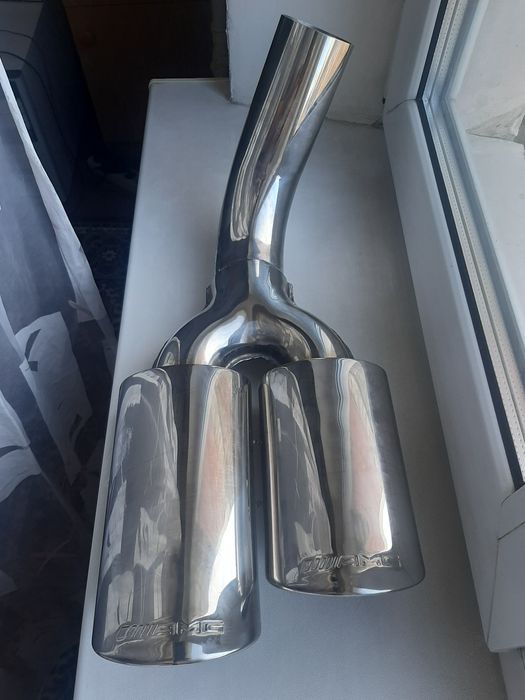 AMG Mercedes .Насадка глушителя.
