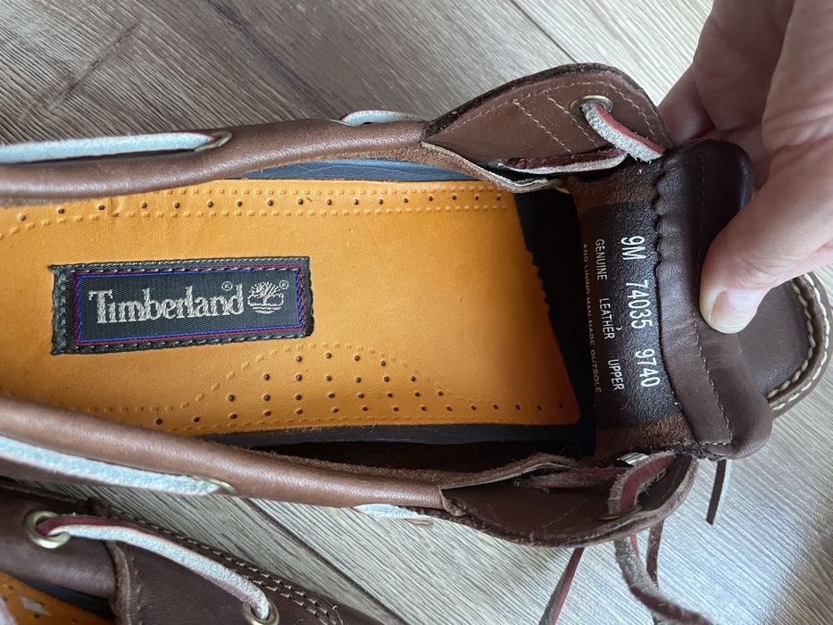 Шкіряні оригінальні лофери/мокасини timberland