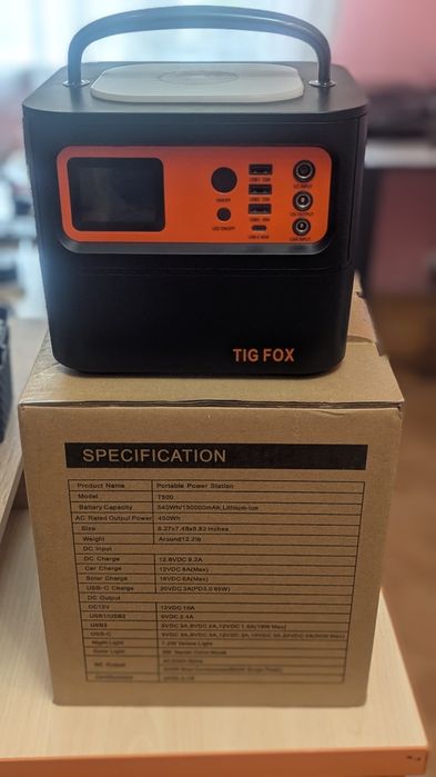 Зарядна станція екофлоу TogFox T500