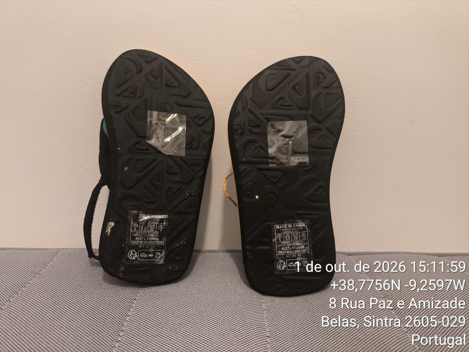Chinelo quiksilver