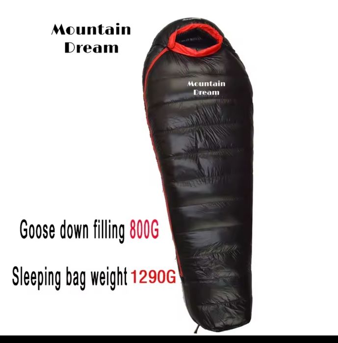 Śpiwór puchowy (800g puchu)