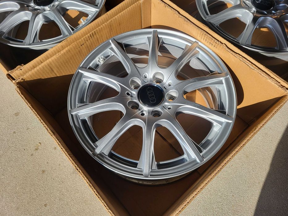 [593] Felgi aluminiowe 16 Cali 5x112 Audi a3 a4 + Czujniki