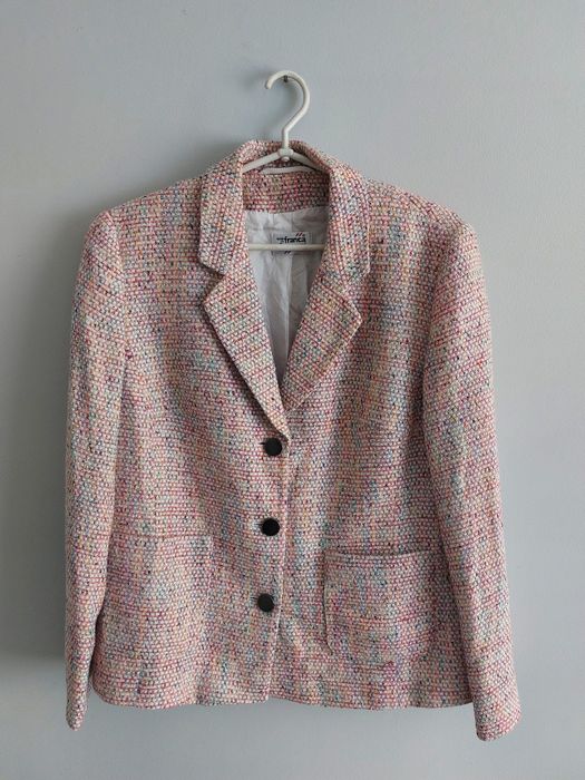 Tweedowa marynarka vintage Designed by Franca Francani