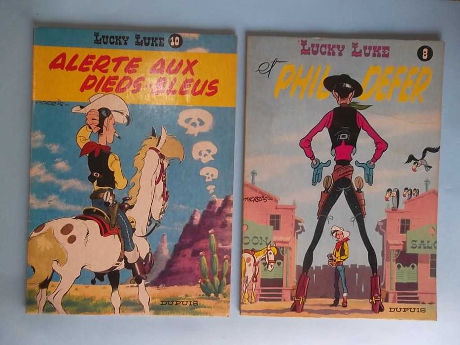23 álbuns do LUCKY LUKE, Edições em capa mole da DUPUIS desde o Nº 1