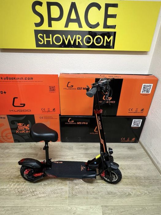 Електросамокат із сидінням Kugoo M4 Pro + 2025г (1200W. 21 Ah. 48 v)