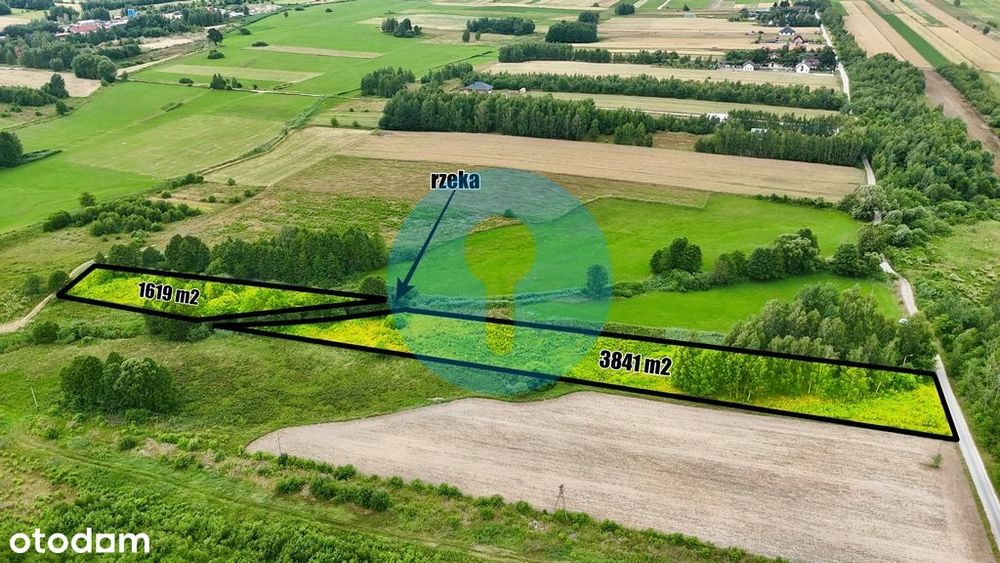 Wyjątkowa Działka Z Rzeką - Górno