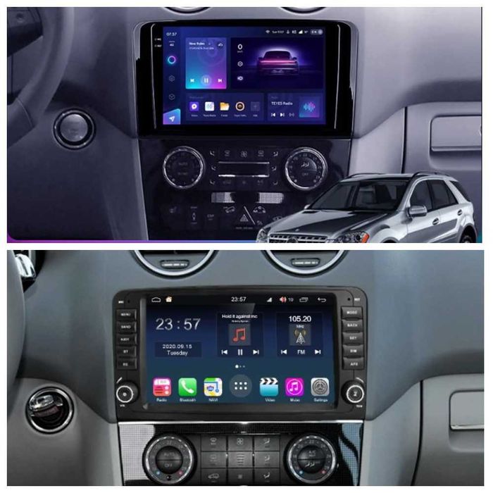 Штатна 2 DIN Автомагнитола магнітола Mercedes  ML GL ML350 GL320 X164