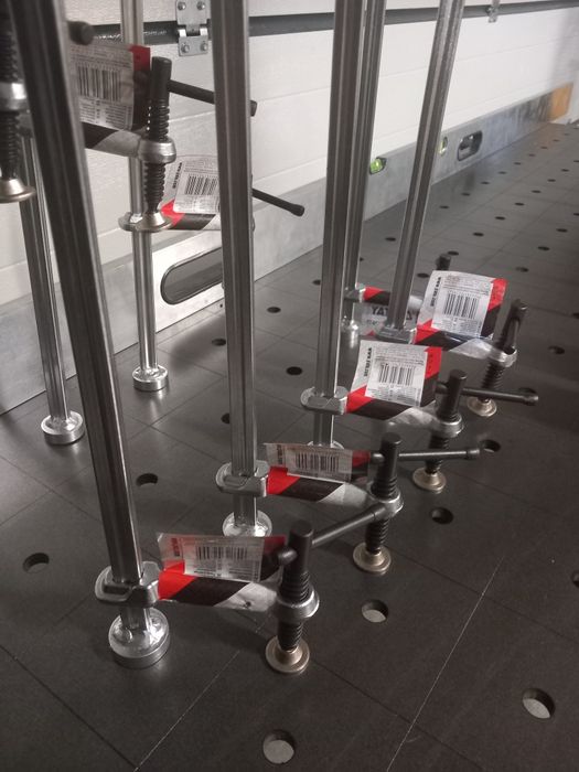 Ścisk monterski, spawalniczy kute,300x80