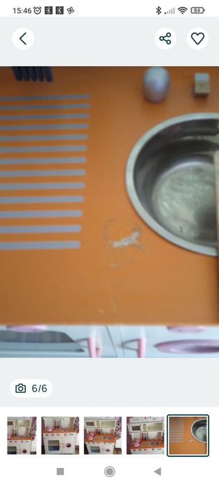 Kuchnia dla dziewczynki meble kuchenne drewniane