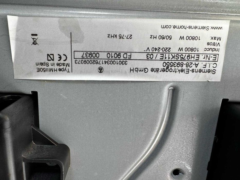 placa indução Siemens 90cm