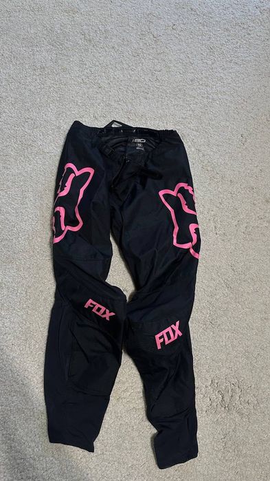 Мотоштани FOX рожеві