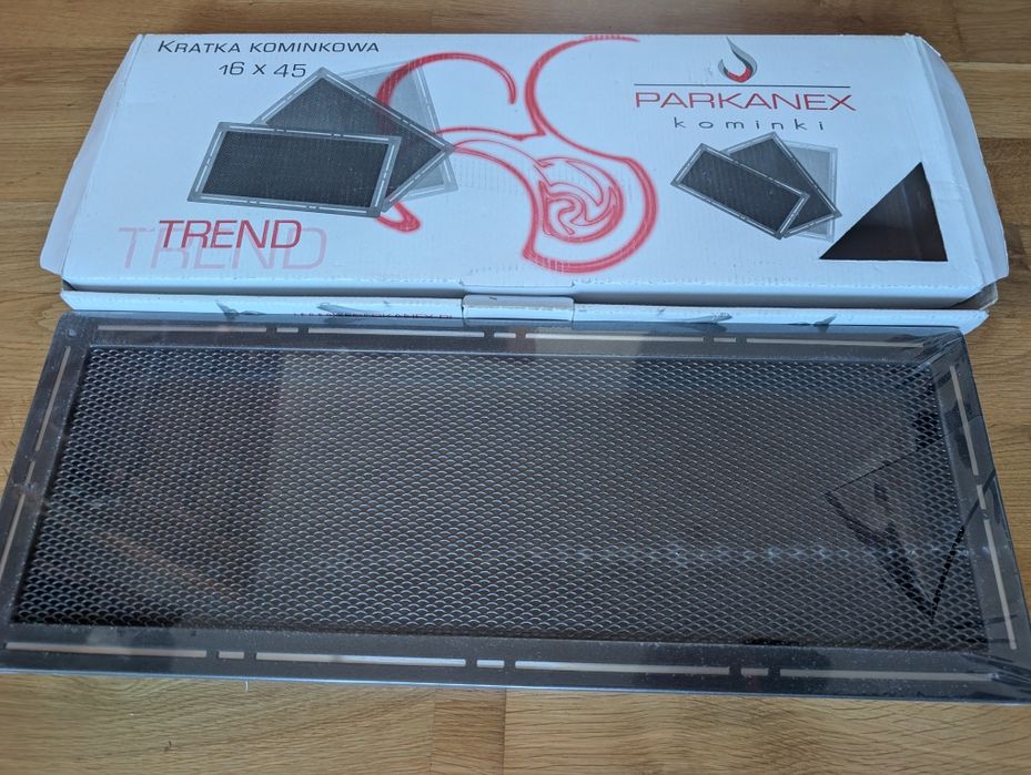 Nowa kratka kominowa Parkanex o wymiarach 16 x 45