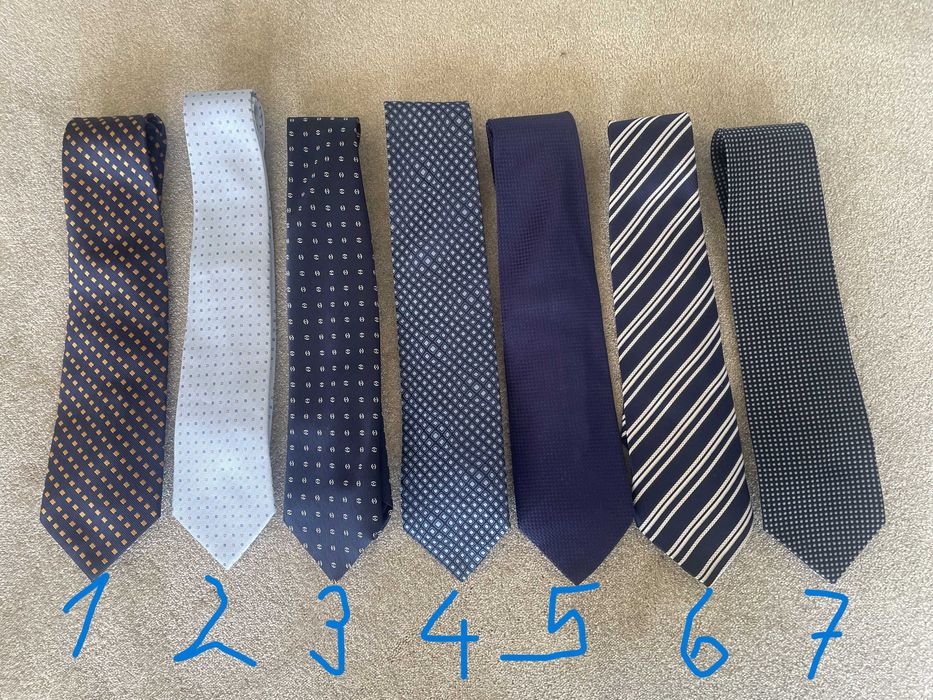Gravatas | tons de azul
