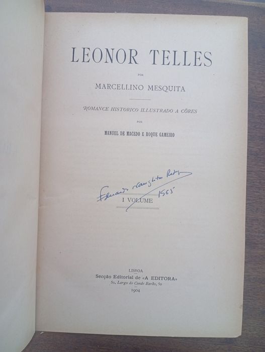 obra "Leonor Teles"