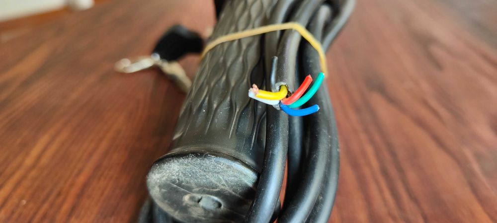 ручка газу електровелосипеда з LCD-дисплеєм та замком