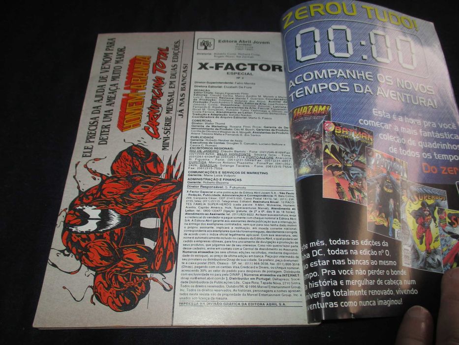 Livro BD X Factor Especial 2 Marvel Comics