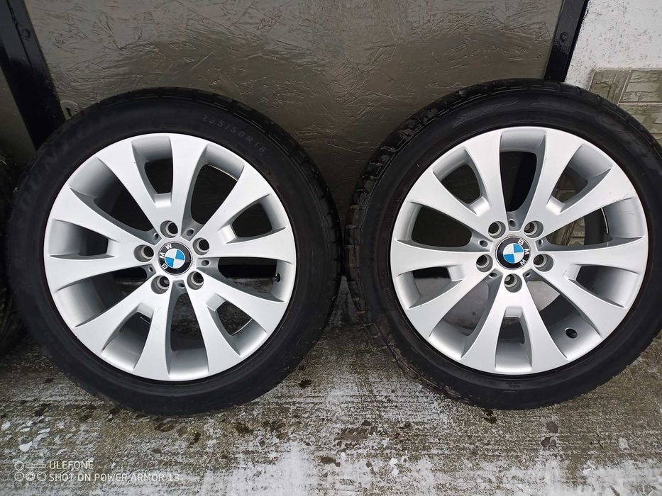 Sprzedam alu felgi org.BMW Styling 206 razem z oponami  super stan