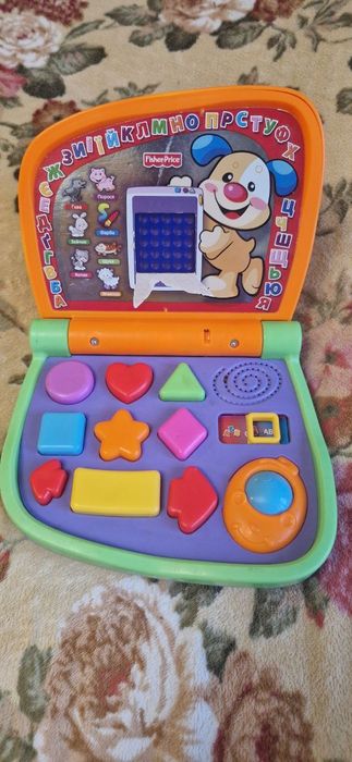 Інтерактивна іграшка Комп'ютер: укр-англ Fisher-Price
