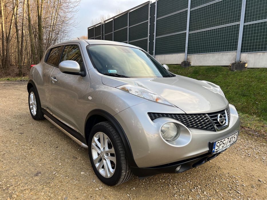 Nissan Juke 1.6 BENZYNA 4x4 AUTOMAT Skóra, Klimatronik, Alufelgi, Nawigacja