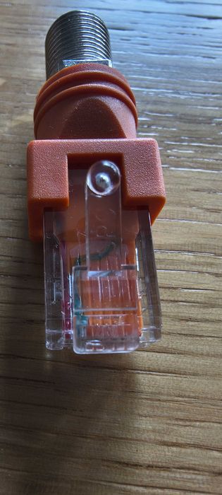Wtyczka - kabel komputerowy - wtyk RJ45