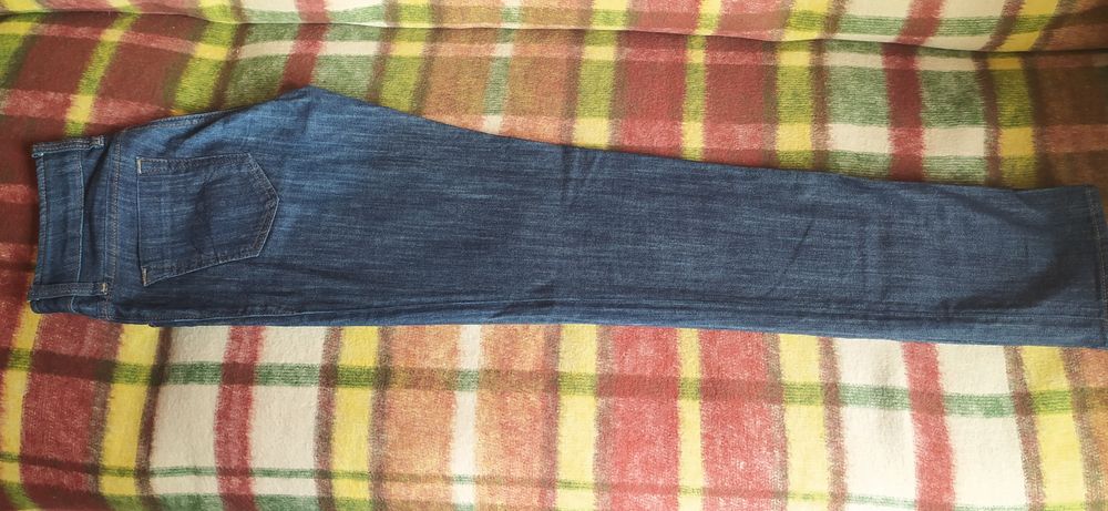 Spodnie jeans granatowe w 28 l34