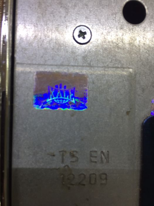 Замок Kale 257L 2 ключі