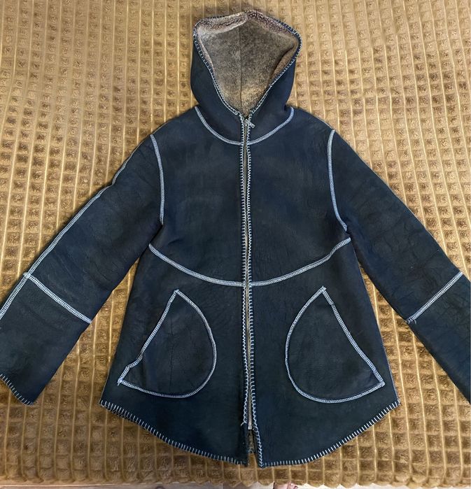 Дублёнка женска натуральная (двусторонняя)