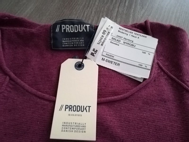 Super modny sweter firmy Produkt prosto z Peek&Cloppenburg roz.L, NOWY